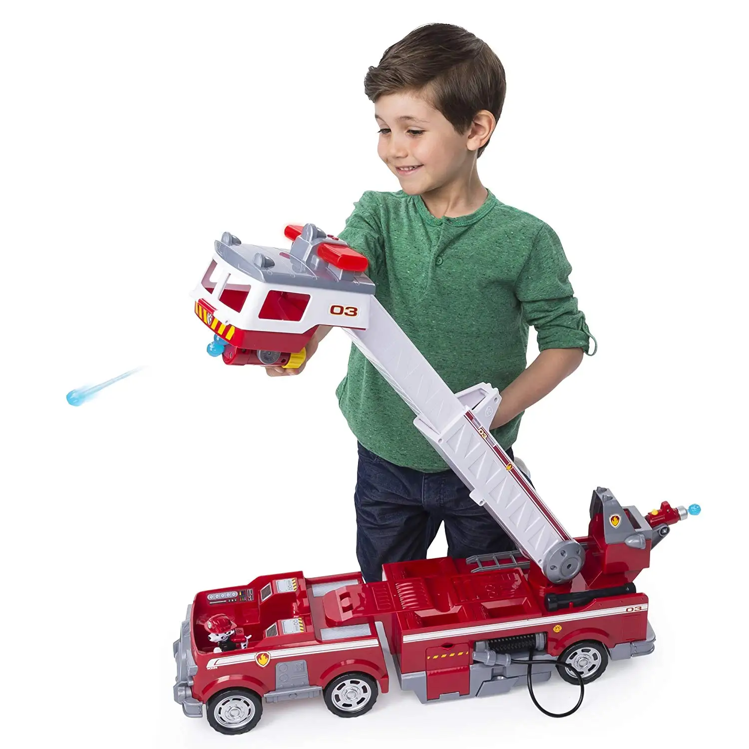 PAW Patrol набор конечной спасательной пожарной машины светильник звуковой эффект Щенячий лап аниме фигурка ПВХ фигурка игрушки для детей D15