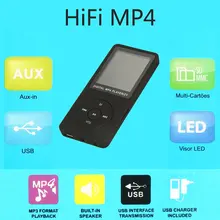 Leitor de música de som sem perdas portátil mp3/mp4 com suporte do gravador de bluetooth fm para chaves do toque do cartão de memória de 32g slim1.8inch
