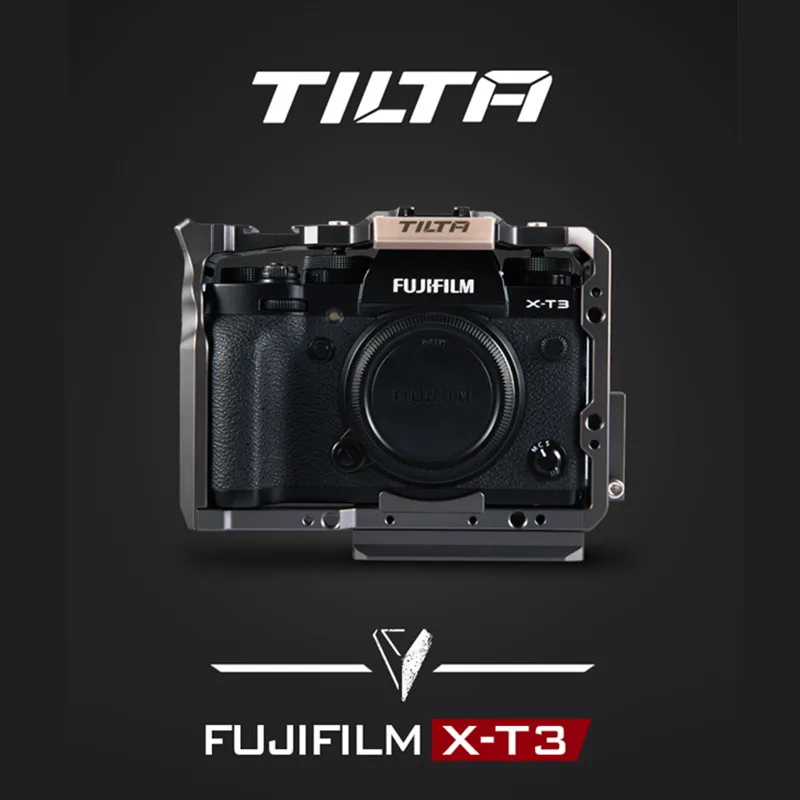 

Tilta dslr rig full camra cage or Fujifilm XT3 X T3 and X-T2 Camera TA-T03-FCC-G XT3 camera ACCESSORIES