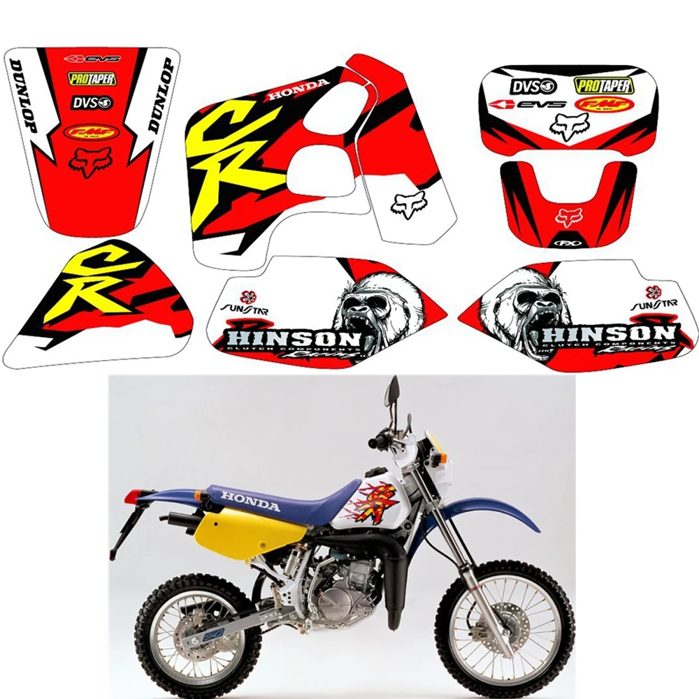 For Honda Crm50 Crm80 Crm 50 80 Graphics Decals Stickers Custom Number Name 3m Full Motorcycle Backgrounds Stickers Accessories Buy At The Price Of 39 90 In Aliexpress Com Imall Com