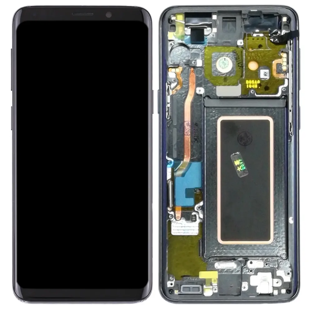 IPartsBuy ЖК-экран и дигитайзер Полная сборка с рамкой для Galaxy S9/G960F/G960F/DS/G960U/G960W/G9600