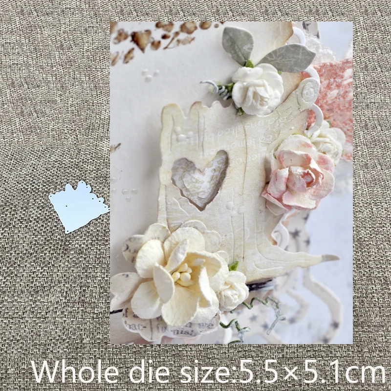 

New Design Craft Metal die cuts Cutting Die heart tree stump decoration scrapbooking Album Paper Card Craft Embossing die cuts
