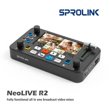

SPROLINK NEOLIVE R2 Multi-Cameras 4x HDMI Inputs Mixer Switcher with USB 3.0 Video Capture Live Stream Apps