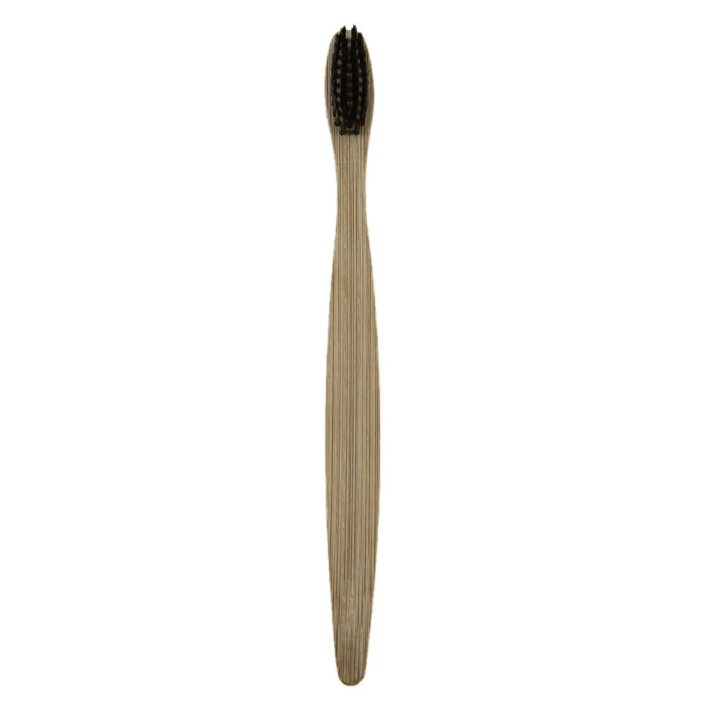 

1PC Environmental Bamboo Charcoal Health Toothbrush For Oral Care Teeth Cleaning Eco Medium Soft Bristle Brushes