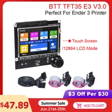 BIGTREETECH TFT35 E3 V3.0 Touch Screen 12864 LCD Display For SKR MINI E3 V2 Ender 3 V2 Upgrade MKS TFT35 CR10 3D Printer Parts