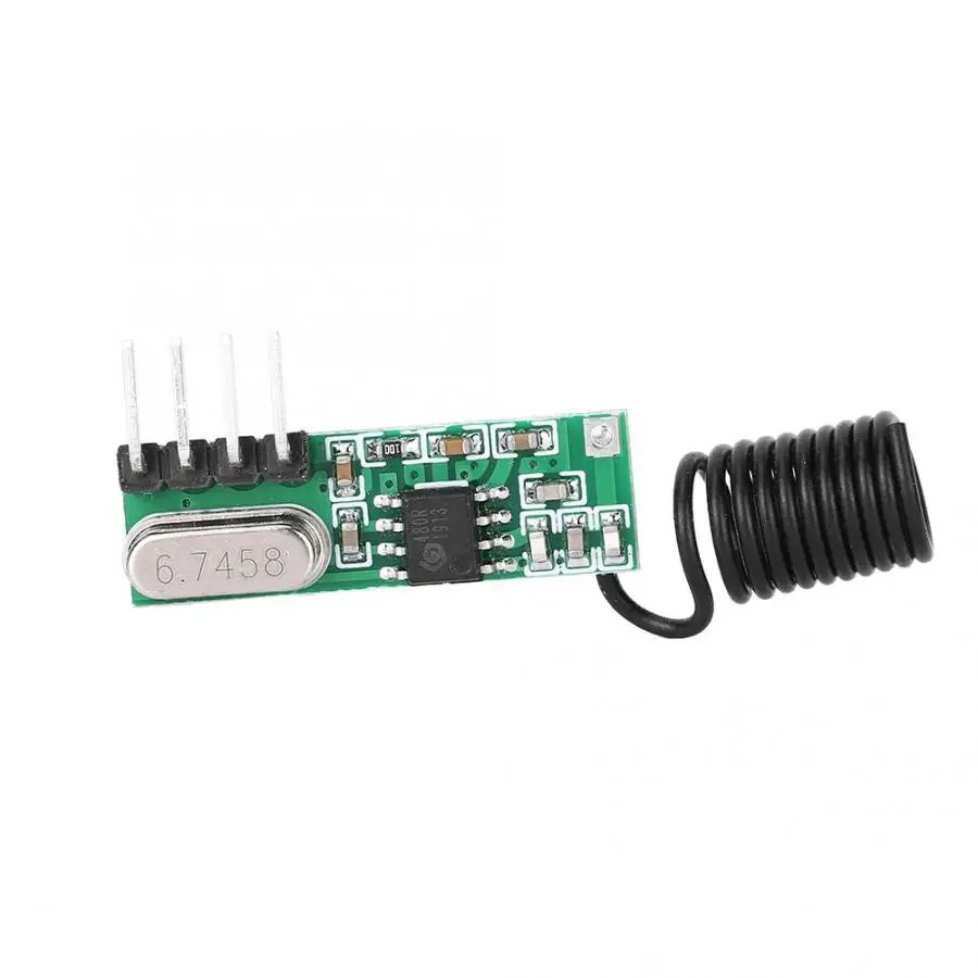 C704R-X 433MHZ RF беспроводной супер гетеродинный приемник комплект аксессуаров DC5V