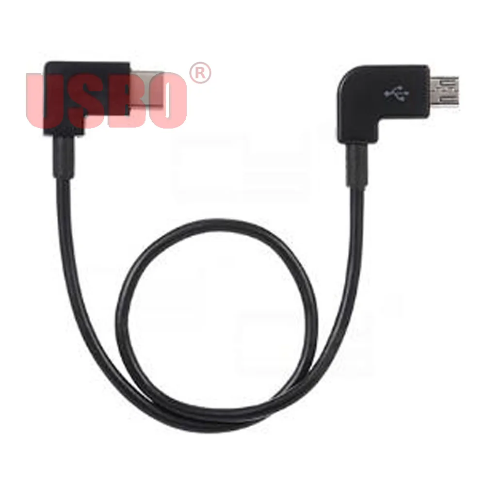Double 90 degree Elbow 0.3M USB3.1 Type C Micro-USB male to male Type C Micro-USB drone remote control adapter cable