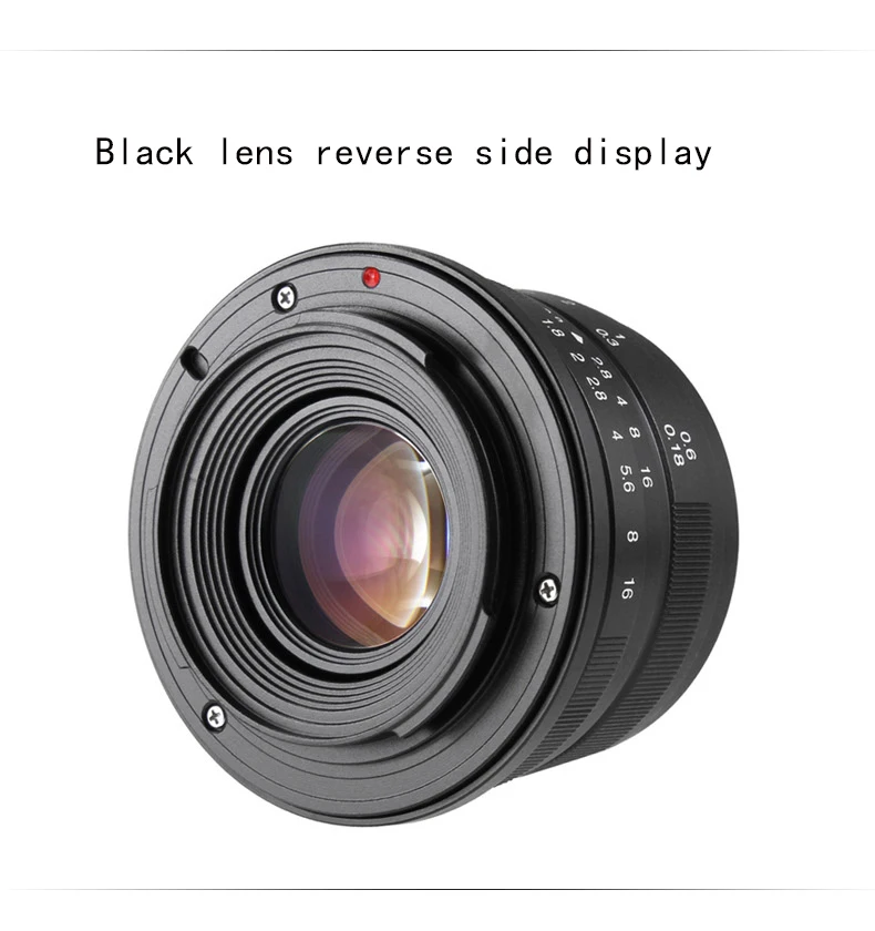 7artisans 25 мм F1.8 ручной объектив для камеры Canon EOS M A7 A7II A7R Sony E Mount Fuji FX Macro MFT/ M4/3