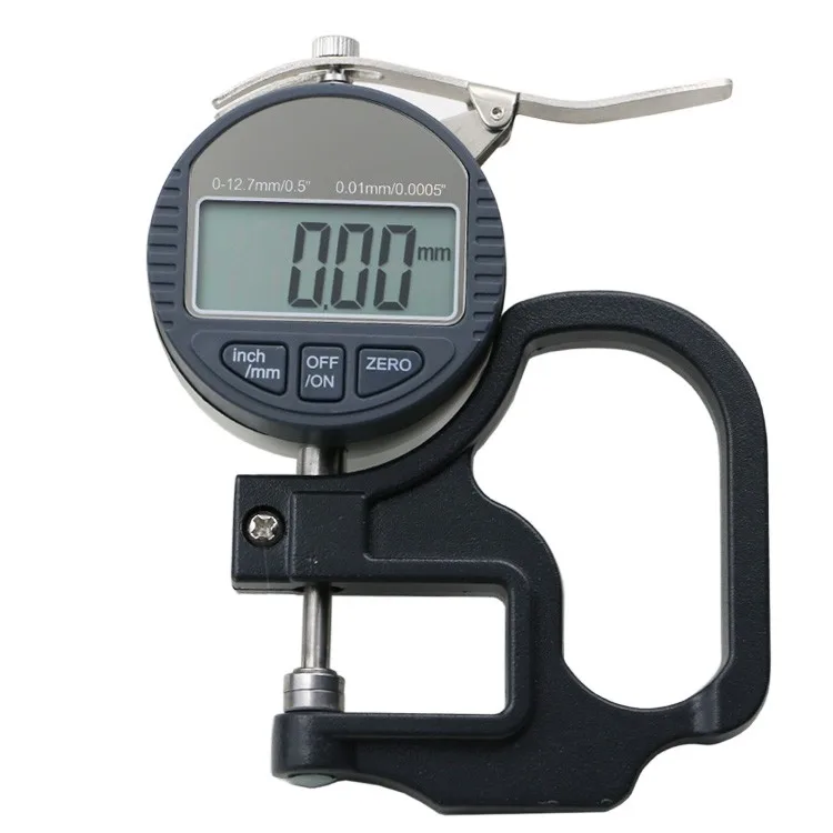 0.01mm Electronic Thickness Meter 0-12.7mm/0.5inch Digital Micrometer Thickness Gauge Micrometro Width Measuring Instruments Dat