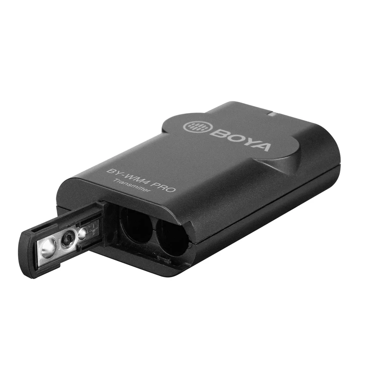 2,4G беспроводной петличный микрофон Vlog для DSLR камеры смартфона, BOYA микрофон с отворотом для Canon Nikon iOS iPhone 11 10 8 7 6