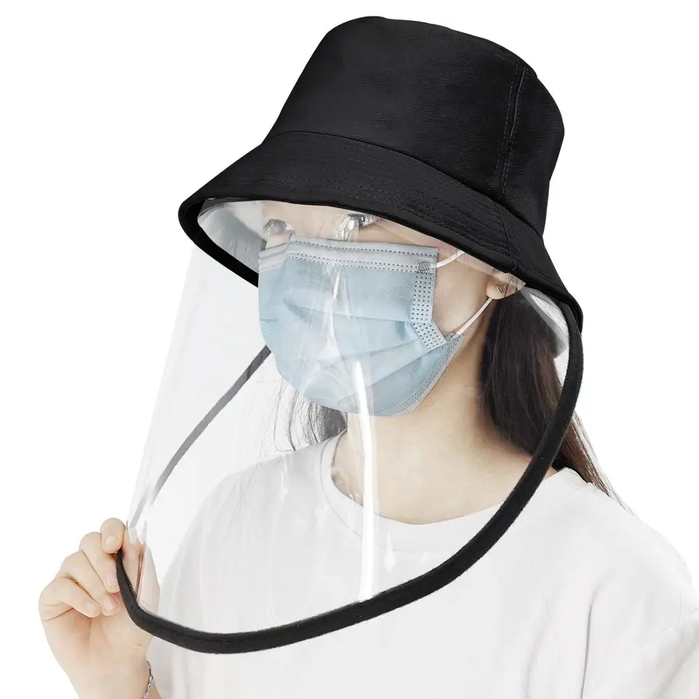 

Outdoor Protective Cap & Oil-Splash Saliva Proof Mask Safety Face Shield Removable Face Cover Face Mask For Kitchen Cooking Work