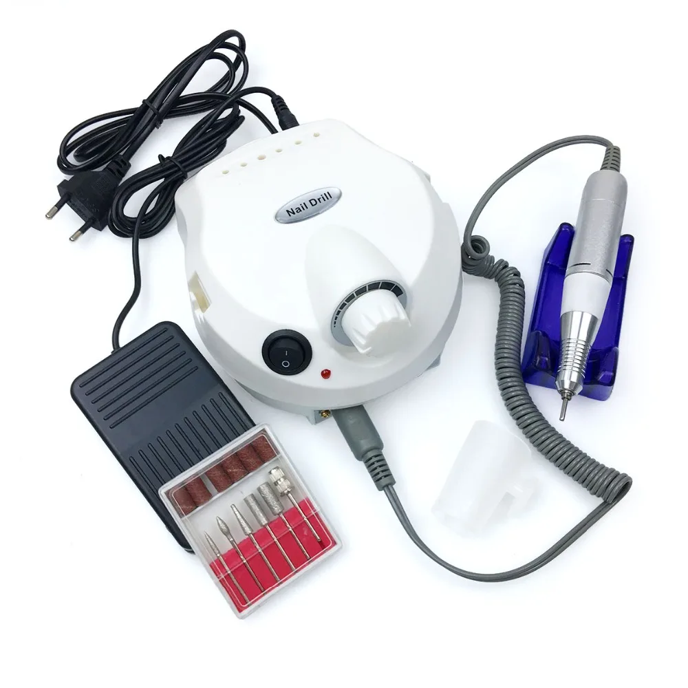 Nail Drill Machine 35000rpm Pro Electric Nail Drill Machine Manicure