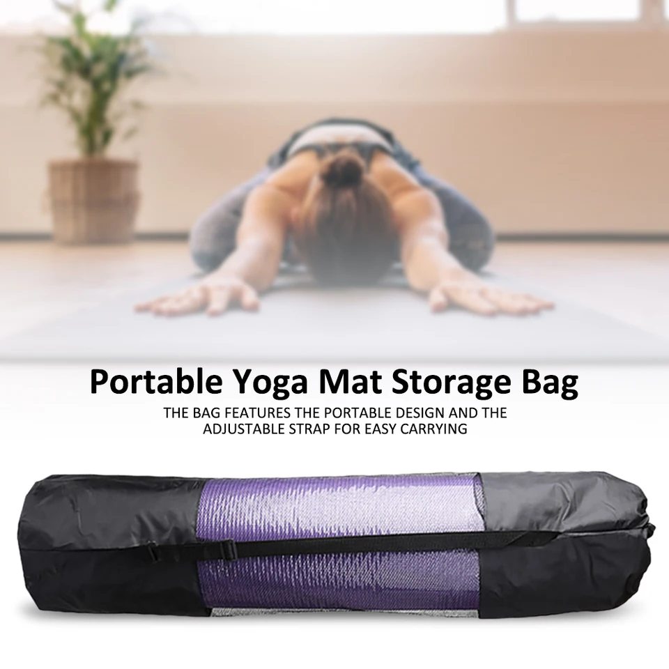 Yoga Mat Storage Bag Multifunction Large Capacity Exercise Fitness Carrier Long