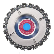  4 Inch Wood Carving Disc Chain Grinder Carving for Use With 4
