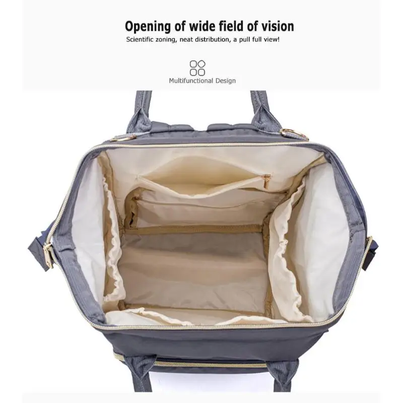 LEQUEEN подгузник сумка Мумия большой емкости сумка мама ребенок многофункциональные влагостойкие, уличные, для Путешествия Пеленки сумки для ухода за ребенком