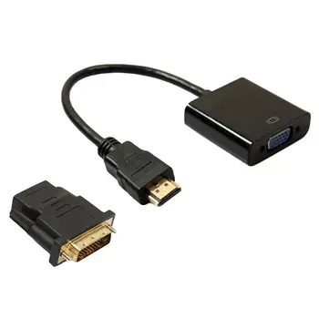 

Standard DVI to Vga WAWPI Male to Female DVI adapter 24 + 1 A VGI Digital for PC Computer High quality black