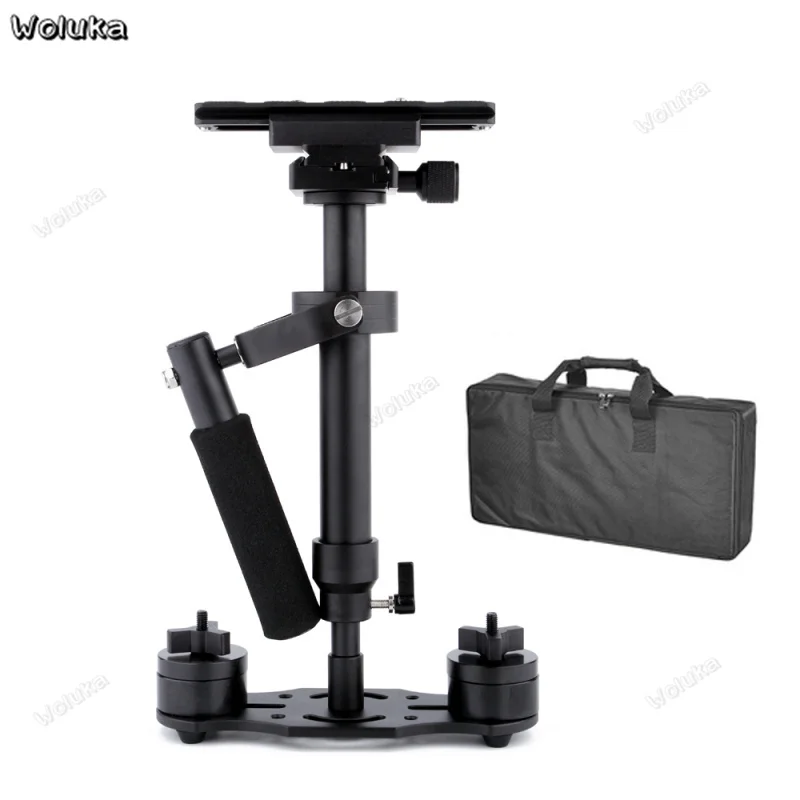 S40 Steadycam S-40+ плюс алюминиевый ручной Стабилизатор стэдикам DSLR видео камера фотографии CD50 T16 RR1