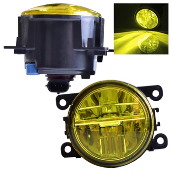 

High Brightness 12V 90mm Round LED Fog Light Daytime Running Light DRL For Ford C-Max 2 MPV 2010-2015 Fog Lamp Lights