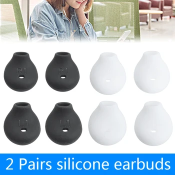 

Compitable For S6 S7 edge 2 Pairs Soft Silicone Earbuds Ear Tips Covers For Samsung Galaxy S6 S7 Edge Earphone Case Accessory