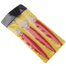 3 шт./компл. Нержавеющая сталь педикюр Ножи шелушения мозоли, педикюр инструменты Yangzhou три ножи G1217