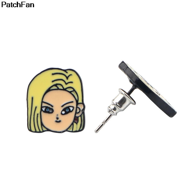 A2641 Patchfan Наруто Аниме Мультфильм Украшение Серьги Сплав Аксессуары для девочек вечерние украшения подарки