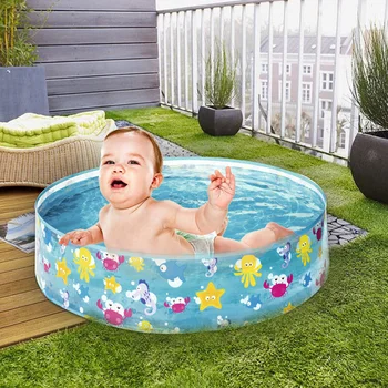 

Hard PVC Home Use Toy For Kids Family Indoor Outdoor Fish Garden Swimming Pool Yard Round Water Playing Animal Printed Beach