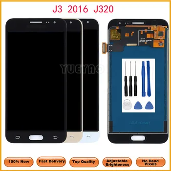 

LCD For Samsung Galaxy J3 2016 J320 J320A J320F J320P J320M J320Y J320FN LCD Display Screen Touch Digitizer With Tool