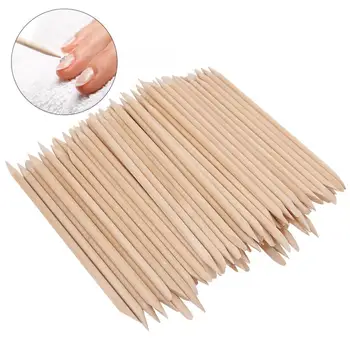 

Cuticle Remuver Wooden Cuticle Pusher Remover Removal Tool Wood Sticks for Manicure Pedicure Nail Art Cuticle Remover