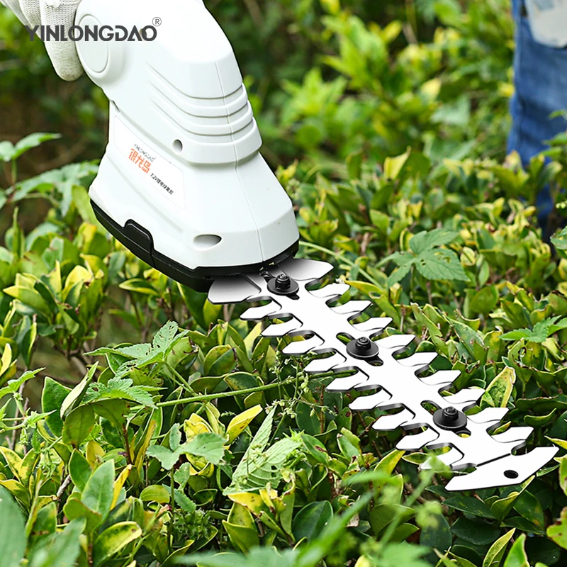 

Electric Pruning Shears 7.2V Rechargeable Lithium Battery Hedge Trimmer Lawn Trimming Tool