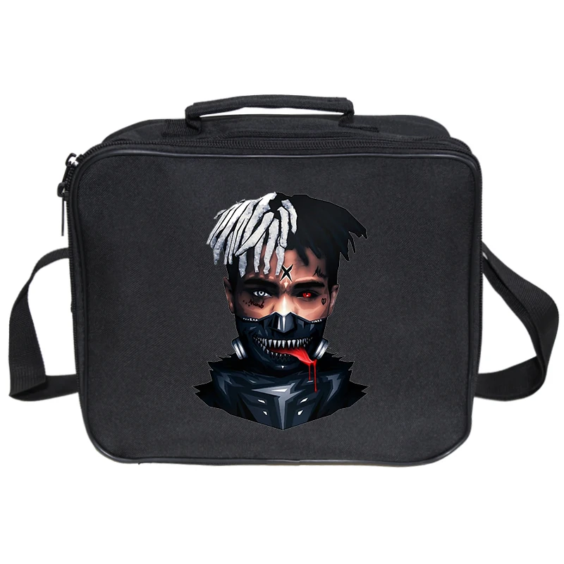 XXXTentacion сумки для обеда для женщин, большая детская сумка для обеда, изолированная сумка для обеда, Термосумка, коробка для еды, сумка для пикника, мужская сумка для Бенто-бокса - Цвет: 12