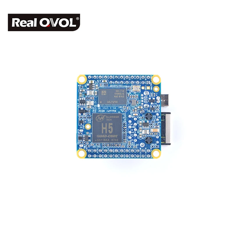  RealQvol FriendlyARM NanoPi NEO2 es 64bit corteza A53 Placa de desarrollo más rápido que Raspberry 