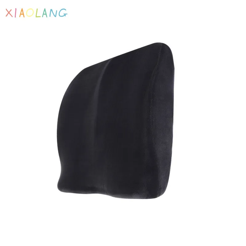 

1 PC Backrest Pillow Ergonomic Design Lumbar Support Pillow Office Chair Memory Foam Seat Cushion Relieve Fatigue Orthopedics