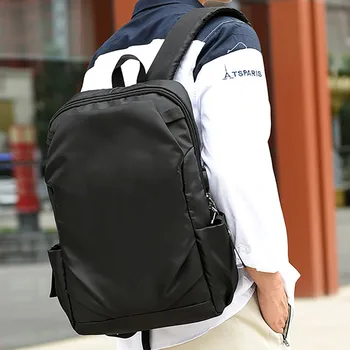 

Multi-Function Nylon Backpack Men School Bags for Student Large Capacity USB Charge Laptop Backpack Travel Rucksack for Teenager