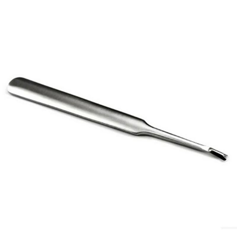 Красота Девушка из нержавеющей стали кутикулы толкатель для удаления омертвевшей кожи вилочный триммер пилинг нож маникюр Дизайн ногтей аксессуары инструменты для макияжа