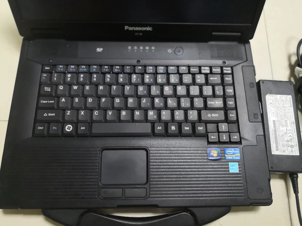 P-ansonic CF52 ноутбук CPUi5 2250 Toughbook cf 52 с 1 ТБ HDD/SSD антикоррозийный компьютер DVD драйвер для MB Star C4 C5 C6
