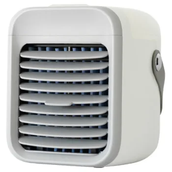 

Portable Mini Air Conditioner Fan Personal Space Cooler Home Office Desk Air Conditioning Gray