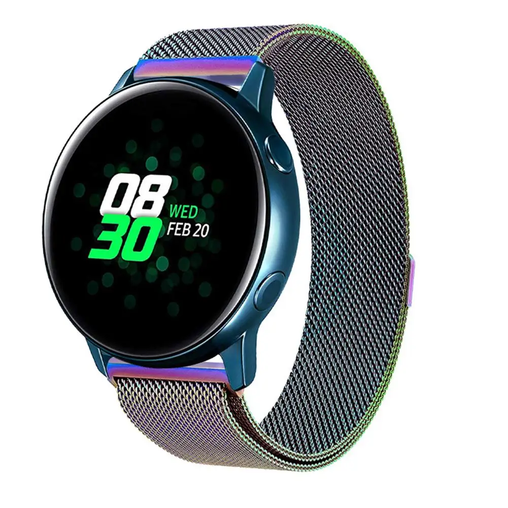Спортивный силиконовый ремешок для часов Samsung Galaxy 20 мм 42 Gear 2 спортивный смарт Huami