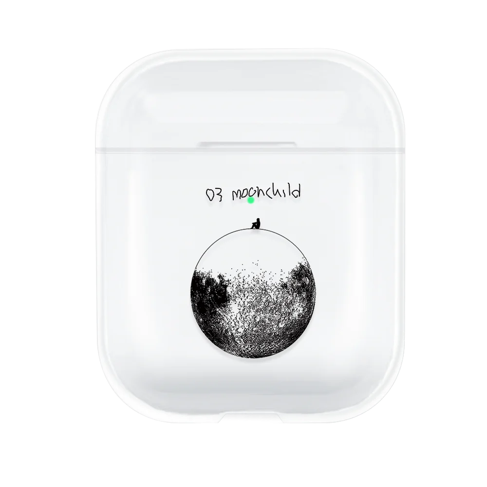 02 Роскошный чехол для наушников с рисунком для Airpods 2 1, прозрачные аксессуары, чехол для наушников AirPod, чехол, оболочка - Цвет: 02