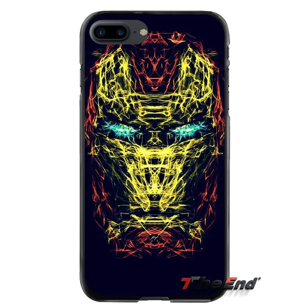 Аксессуары чехлы для телефонов Apple iPhone 4 4s 5 5S 5C SE 6 6S 7 8 Plus X iPod Touch 4 5 6 iron man