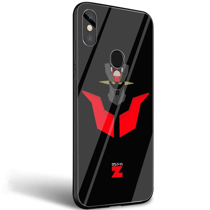 Мобильный чехол для телефона Стекло для Xiaomi mi 8 9 Lite A1 A2 Red mi Примечание 5 6 7 Pro 6A 4X 5X 6X Pocophone F1 Крышка корпуса Mazinger Z - Цвет: G4