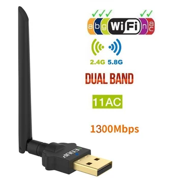 

Wireless USB Network card Ethernet Lan wifi dongle Operation system windows XP / Vista / 7 / 8 /10 OS Dual Band Receiver Adapter