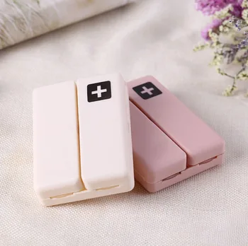 

1PC Pill Box Foldable Travel Medicine Holder Pill Box Tablet Storage Case Container Dispenser Organizer 7 Days Weekly