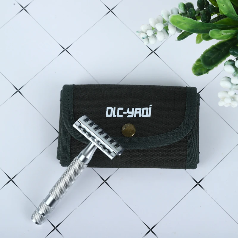 YAQI Travel Bag Pouch Men Shaving Safety Razors