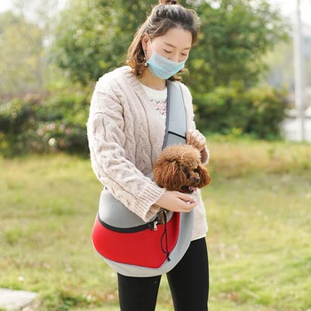 

Pet Carrier Cat Puppy Small Animal Dog Carrier Sling Front Mesh Travel Tote Shoulder Bag Backpack Dog Accessories