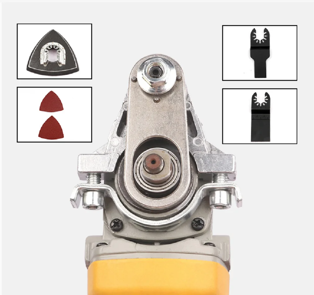 Angle Grinder To Grooving Machine Adapter Angle Grinder Conversion Universal Head Kit For 100 Model Woodworking Tool