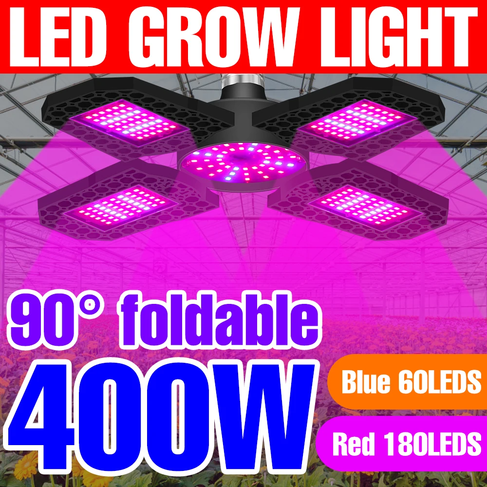 Led Indoor Grow Bulbs for Plant Grow Seeds E27 Full spectrum Veg hydro Lights 