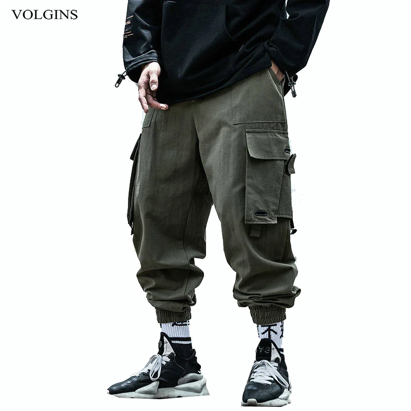 Streetwear Cargo Pants Mens Plus Size Hip Hop Side Pocket Casual Hot Sale Loose Black Sweatpant 2020 New Hot Sale Streetwear Cargo Pants Mens Plus Size Hip Hop Side Pocket Casual Hot Sale Loose Black Sweatpant 2020 New Hot Sale