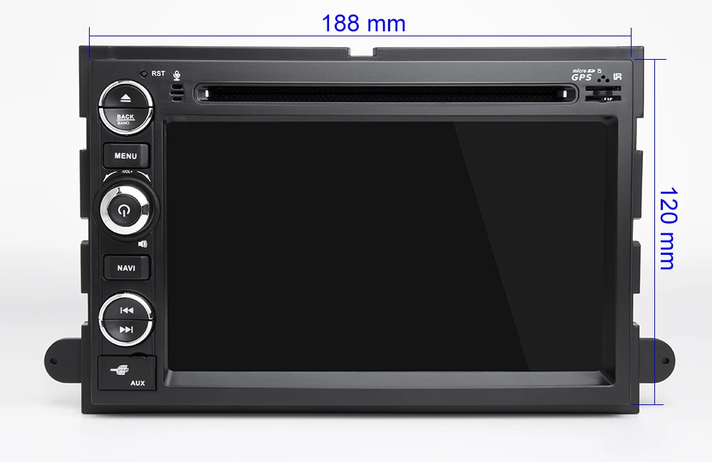 Cheap DSP 64G Android 9 Car DVD Radio GPS for Ford 500/F150/Explorer/Edge/Expedition/Mustang/fusion/Freestyle Wifi BT 1