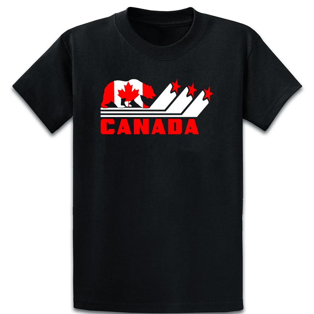 Canada Baer With Canada Flag T Shirt S XXXXXL New Fashion Summer Style