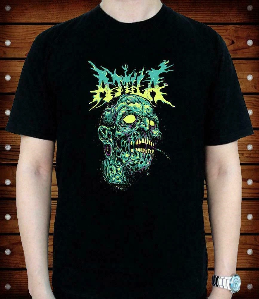 NEW ATTILA BAND POSTER LOGO USA SIZE T-SHIRT S M L XL 2XL XXXL ZM1 | Мужская одежда